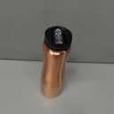 Pure Copper Water Drinking Bottle with Sipper - Copper Hammered Ayurvedic Vessel For Drinking - Drink More Water, Reduce Sugar Intake - Ayurveda Health Benefits - 34 Oz