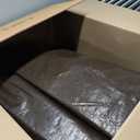 Amazon Basics Multi Purpose Waterproof Poly Tarp Cover with Grommets, 20 x 20 ft, 10MIL Thick, Brown/Silver, 1-Pack