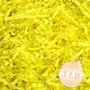 Zankubom 1 LB Fluorescent Yellow Crinkle Cut Paper Shred Filler Great for Gift Wrapping, Basket Fillers, Birthday,Halloween Thanksgiving Christmas Anniversary, Easter Party Decor Filling Supplies