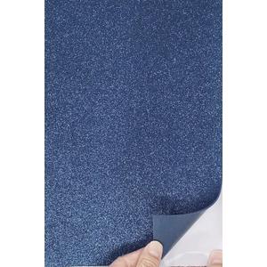 Allgala 12 Pack Glitter EVA Foam Paper 8 x 12inch Sheets-Navy Blue Color Self-Adhesive - Perfect for Kids Art Craft Projects and Classrooms or Cosplay DIY Cutters Card Party Decoration