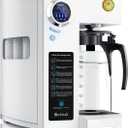 Bluevua RO100ROPOT Countertop Reverse Osmosis Water Filter System, Portable RO Filtration with Remineralization, No Installation, WQA Certified - ROPOT, 5-Stage RO