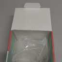 Smaller Cushy Silicone Flanges, Breast Shields - Replacement Pump Parts - for Spectra, Lansinoh, Medela Pumps - Great for Elastic Nipples - Double (2 Pack) - 19mm