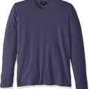 Velvet by Graham & Spencer Men's Skeeter Classic Long Sleeve Crew Neck Shirt in 100% Cotton (XX-Large, Meridian)