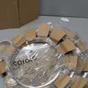 CAROTE 14 Pcs Pots and Pans Set Nonstick,Cookware Set Kitchen Cooking Set with Utensil and Pan Protectors (Cream White)