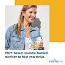 KATE FARMS Organic Nutrition Shake, Vanilla, 16g Protein, 27 Vitamins and Minerals, Meal Replacement Shake, 11 oz (12 Pack) (EXP 03/29/27)