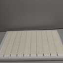 Long Diatomaceous Earth Stone Bath Mat, Foldable Bathroom Runner Mat Rugs 47x16 inch, Super Absorbent, Quick-Drying, Non-Slip, Space-Saving, Easy to Clean for Bathroom/Kitchen