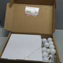 4FT Marquee Light Up Numbers - Cool White Light Up Numbers 0 with Fixed Water Bag, Party Decoration Large Marquee Light Up Numbers can Be Used for Wedding Decoration, Birthday Party Decoration
