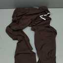 Women's Fold-Over Flare Yoga Pants - High Waist Drawstring Tummy Control Leggings for Pilates, Gym, Lounge & Daily Wear, XS
