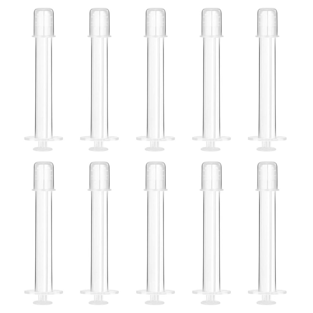 Cream Applicators (10 Count), with Small Cap for Female Women Ladies