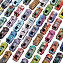 Vinsot 60 Pcs Pull Back Cars, Mini Die Cast Race Cars Vehicles Bulk, Favors Car, Treasure Box Goodie Bag Stuffers, Birthday Gift(Stylish)