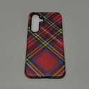 DAIZAG Case for Samsung Galaxy S25,Military-Grade Protection Cover,Christmas Tartan PlaidFrosted