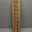 UNISHADES No Drill Cordless Bamboo Roman Shades, 31×64 in, Sand Tan