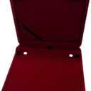 Jewelry Set Velvet Box Necklace Earring Ring Necklace Bracelet Gift Display Case Wedding Jewelry Storage Holder (Wine Red for Long Pearl Chain)