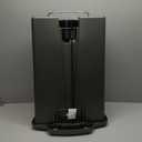 simplehuman 50 Liter / 13 Gallon Semi-Round Kitchen Step Trash Can with Secure Slide Lock, Grey Plastic