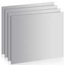 4 Pcs 20 Gauge Steel Sheet Metal 16" x 16" Cold Rolled Steel Plate Sheet Metal Weldable for DIY Projects, Industrial, Professional