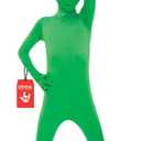 Morphsuits Alien Costume Kids, Green Alien Costumes for Boys, Boys Halloween Costume, Halloween Costumes for Kids (Large)
