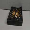 Happy Birthday Surprise Gift Box Explosion for Money - DIY Pop Out Folding Bounce Explosion Gift Box with Confetti - Birthday Money Bank - Cash Gift Idea for Women Men Kids (Black Gold)