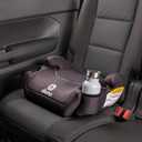 Diono Solana, No Latch, Pack of 2 Backless Booster Car Seats, Lightweight, Machine Washable Covers, Cup Holders, Black