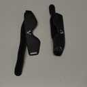 Silicone Patellar Tendon Support Strap 2-Pack, Knee Brace for Women Men, Adjustable Non-Slip Patella Band Support (Black)