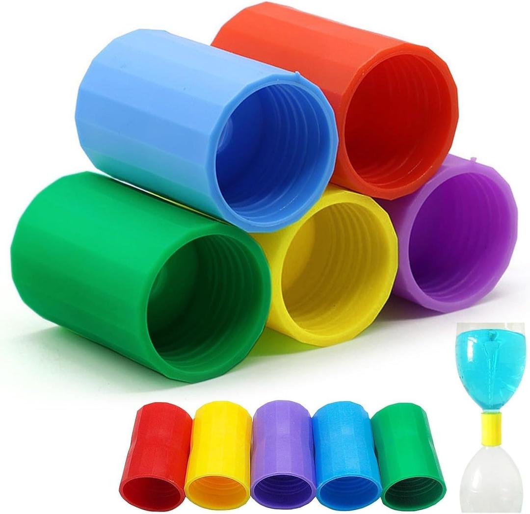 10 PCS Tornado Maker Bottle to Bottle Transfer Connector, Tornado Tube Bottle Connectors, Water Vortex Making Connector for Science Experiments Test