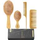 MRD Wooden Hairbrushes (Pack Of 4)