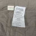 EVERGRACEHOME Stonewashed Cotton Quilt Set Queen Size, Ultra Soft Oversized Bedspread Coverlet Set, Lightweight Crinkle Box Stitch Bedding Sets for All Season, with 2 Shams, Truffle Taupe Brown