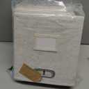 DECOMOMO Felt Storage Bins, 11 inch Cube Storage Bin with Labels for Shelves Kallax (Cube 11" / 6pcs, Beige)