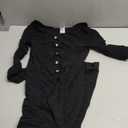 Black Lace Jumpsuits for Women Sexy, Long Sleeve, Cutout Design, Bodycon Fit L/XL