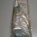 Zober Pants Hangers Non Slip - 20 Pack Open Ended Pants and Jean Hangers for Closet - Space Saving Clothes Hanger - Strong, Durable, Metal Pant Hangers (Black) (Chrome)