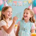 Kids Wallet for Girl Birthday Gifts for Girls Small Girls Wallet for Kids with Coin Pocket Toddler Girl Gifts Stuff (X, Blue)