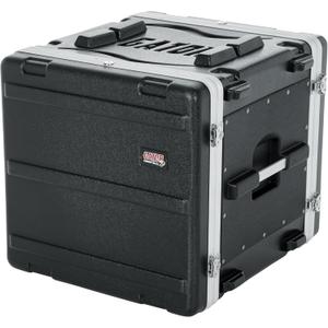 Gator Lightweight Molded 10U Rack Case with Heavy Duty Latches; Standard 19.25' depth, 10U (GR-10L)