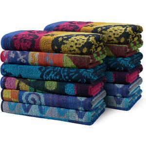 Ben Kaufman Terry Beach & Pool Towel - Absorbent & Fast Drying - Oversized Soft Cotton Towel for Swimming & Travel - Essential for Beach & Pool with Vibrant Colors - 30" x 60" - 12 Pack Ben Kaufman Terry Beach & Pool Towel - Absorbent & Fast Drying - Oversized Soft Cotton Towel for Swimming & Travel - Essential for Beach & Pool with Vibrant Colors - 30" x 60" - 12 Pack