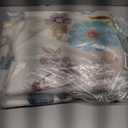 Washable 3x5 Entryway Area Rugs: Ultra Soft Floral Carpet for Kitchen Nursery Indoor Light-Weight Doormat Anti-Slip Elegance Rug for Living Room Bedroom Small Foldable Vintage Floor Mat(3x5,Cream)