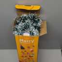 100Ft Christmas Garland - Xmas Tree Decorations, Christmas Tinsel Decorations for Indoor&Outdoor Home Decor, Christmas Metallic Twist Garland Ceiling Hanging Decorations for New Year(Green)