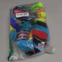 12 Pairs Kids Winter Gloves, Children Bulk Pack Fun Colorful Cute Magic Glove for Boys & Girls (2-6 Years, Assorted Striped Mittens)