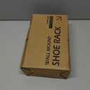 6-Pack Wall Mounted Shoe Rack with Sticky Strips, Space Saving Hanging Shoe Rack, No-Drill Hanging Shoe Shelves, Ideal for RV, Campers, Door