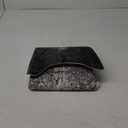 Carstens Small Faux Cowhide Black & White Brindle Rug 30" x 44"