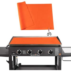 Cuttable Silicone Griddle Protect Mat for Blackstone,Compatible with 36", 30",28" Models, Protect Mat for Blackstone Griddle,All Season BBQ Grill Mat Protective Cover