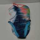 TYR Women's Durafast Elite Trinityfit Swimsuit (38, White/Multi)