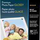Epson Premium Photo Paper GLOSSY (11x17 Inches, 20 Sheets) (S041290),White