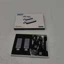 2025 Upgraded Wireless HDMI Transmitter and Receiver, 4K Decode 1080P Output,2.4G/5G Plug&Play Portable HDMI Wireless for Streaming Video and Audio to Monitor from Laptop/TV Box (Bright Silver)