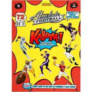 2024 Panini Absolute Football Kaboom! Countdown Calendar