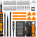 JOREST 59Pcs Small Precision Screwdriver Set with Torx T5, T6, T8, Mini Repair Tool Kit for Macbook, Computer, Laptop, iPhone, PS4 PS5, Xbox, Switch, Eyeglasses, Watch, PC, Ring Doorbell, Electronic