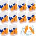 Ear Plugs for Noise Reduction, 10 Pairs Shooting Ear Protection for Gun Range, Hearing Protection for Shooters, Ear Plugs for Shooting, Silicone Ear Plugs
