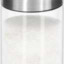 Aelga Glass Sugar Dispenser with Pour Spout, Weighted Pourer, Coffee Bar Accessories for Coffee, Tea and Baking