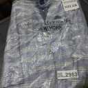 Isaac Mizrahi Mens Men's Slim Fit Linen Blend Check Sport JacketBusiness Suit Jacket, Size 42