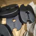 Adjustable Kettlebell，6-In-1 Quick Change Adjustable Kettlebell Set (6.5-40 LBS)
