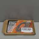 [Upgraded] 79” Black Electroplated Steel Hanging Chain with S-Hooks, Snap Hooks, Ceiling Hooks & Pliers, 33LBS Load Capacity, Adjustable Length for Hanging Bird Feeders, Planters, Lanterns, Billboards