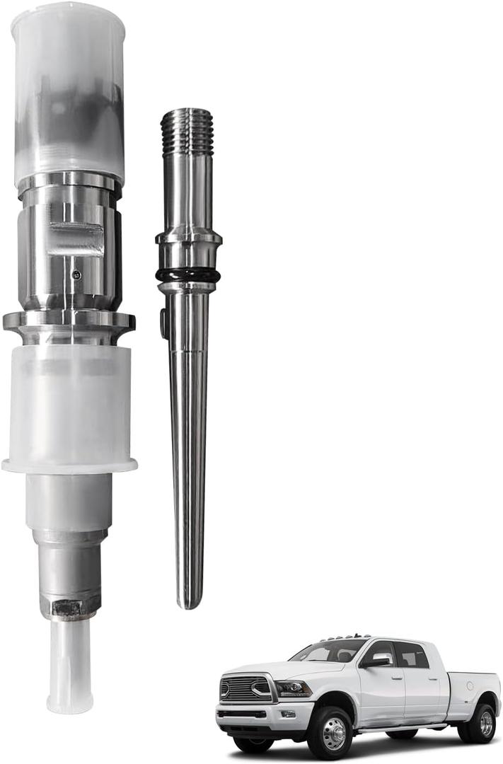 68210105AA 0445120188 Fuel Injectors with Connector Tubes Compatible with Cummins ISB6.7 for Dodge Ram 6.7L 2010-2018 Replace 0445120187 0445120342