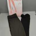 Fleece Lined Tights Women,Warm Pantyhose Leggings Women,Fake Translucent Thermal Skin Colored Tights Winter. Large